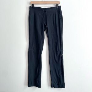 Nike Dri Fit Straight Leg Drawstring Waist Athletic Pants Leggings